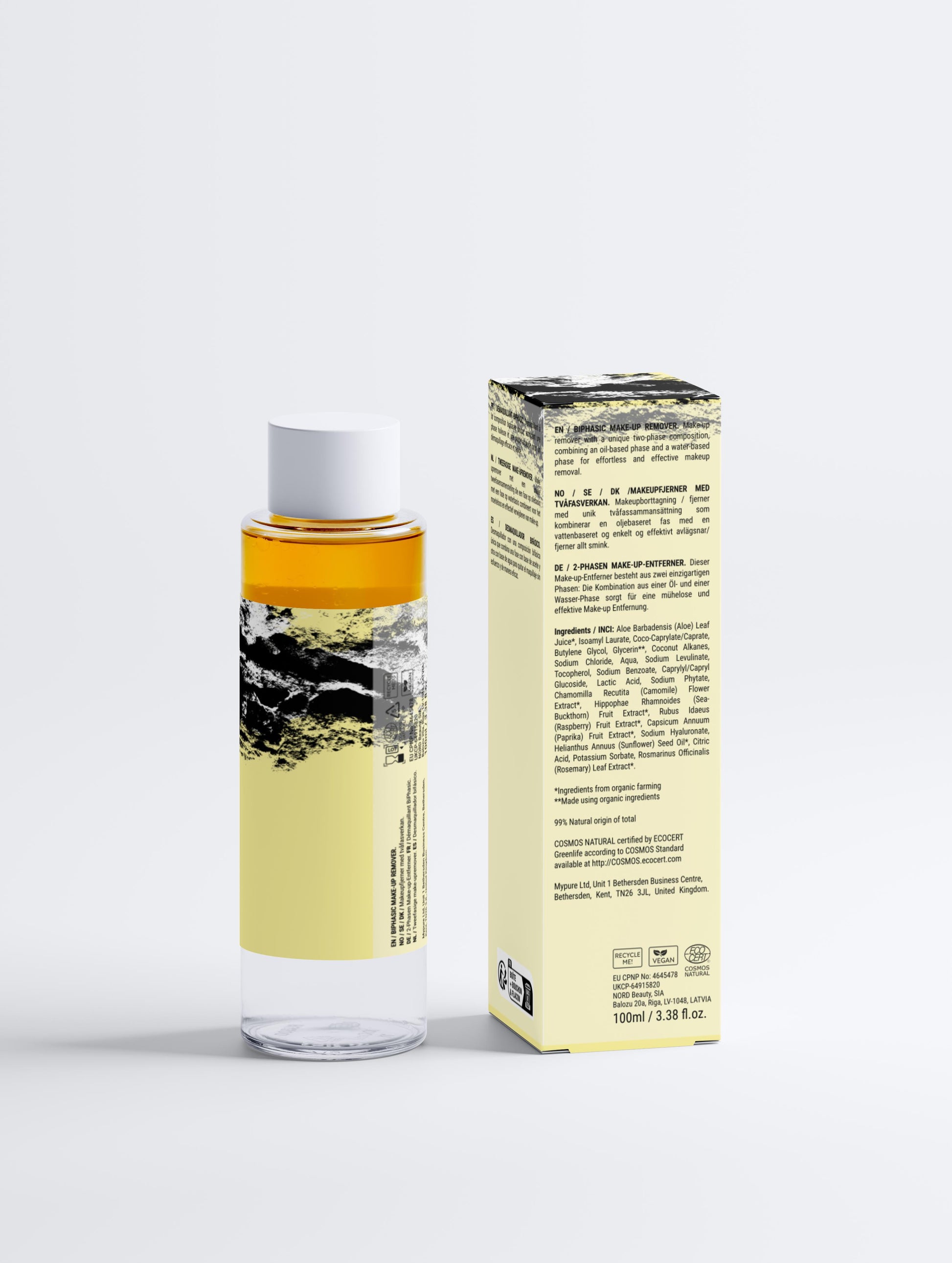 BiPhasic Make-up Remover, Fragrance Free  100 ml