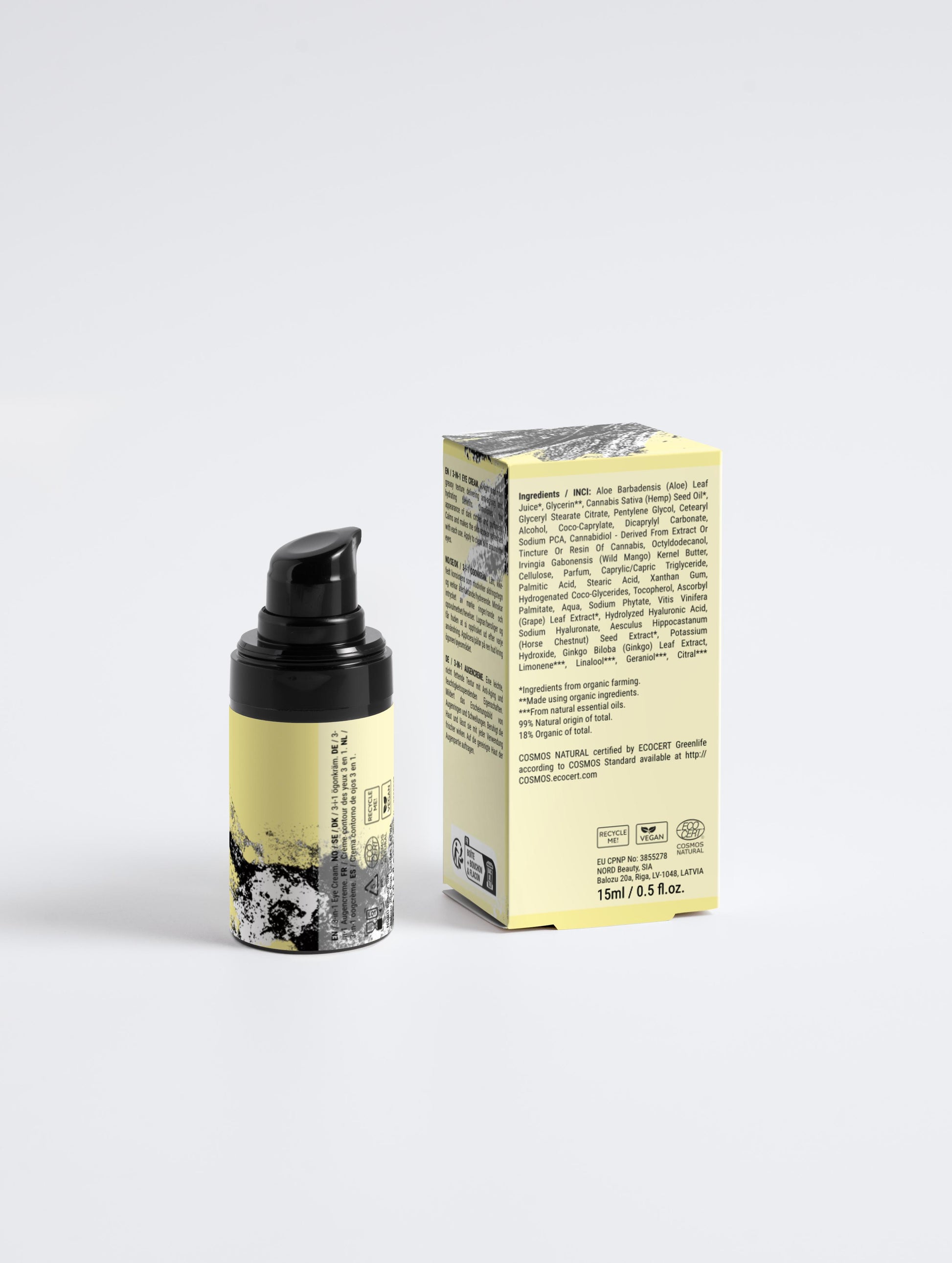 3-in-1 Eye Cream for Men  15 ml