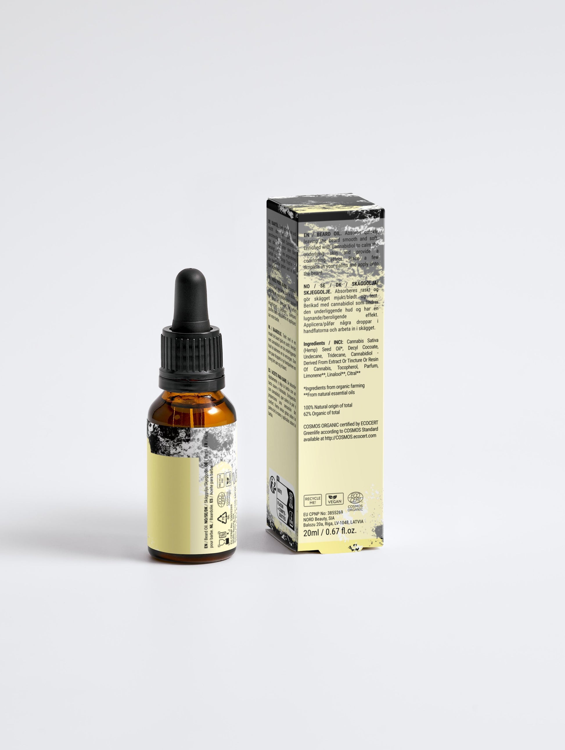 Softening Beard Oil for men 20 ml
