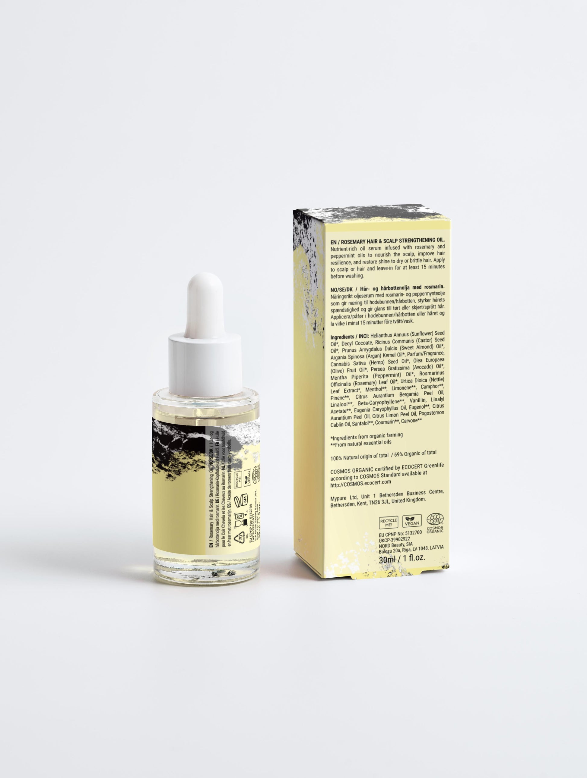 Rosemary Hair & Scalp Strengthening Oil 30 ml
