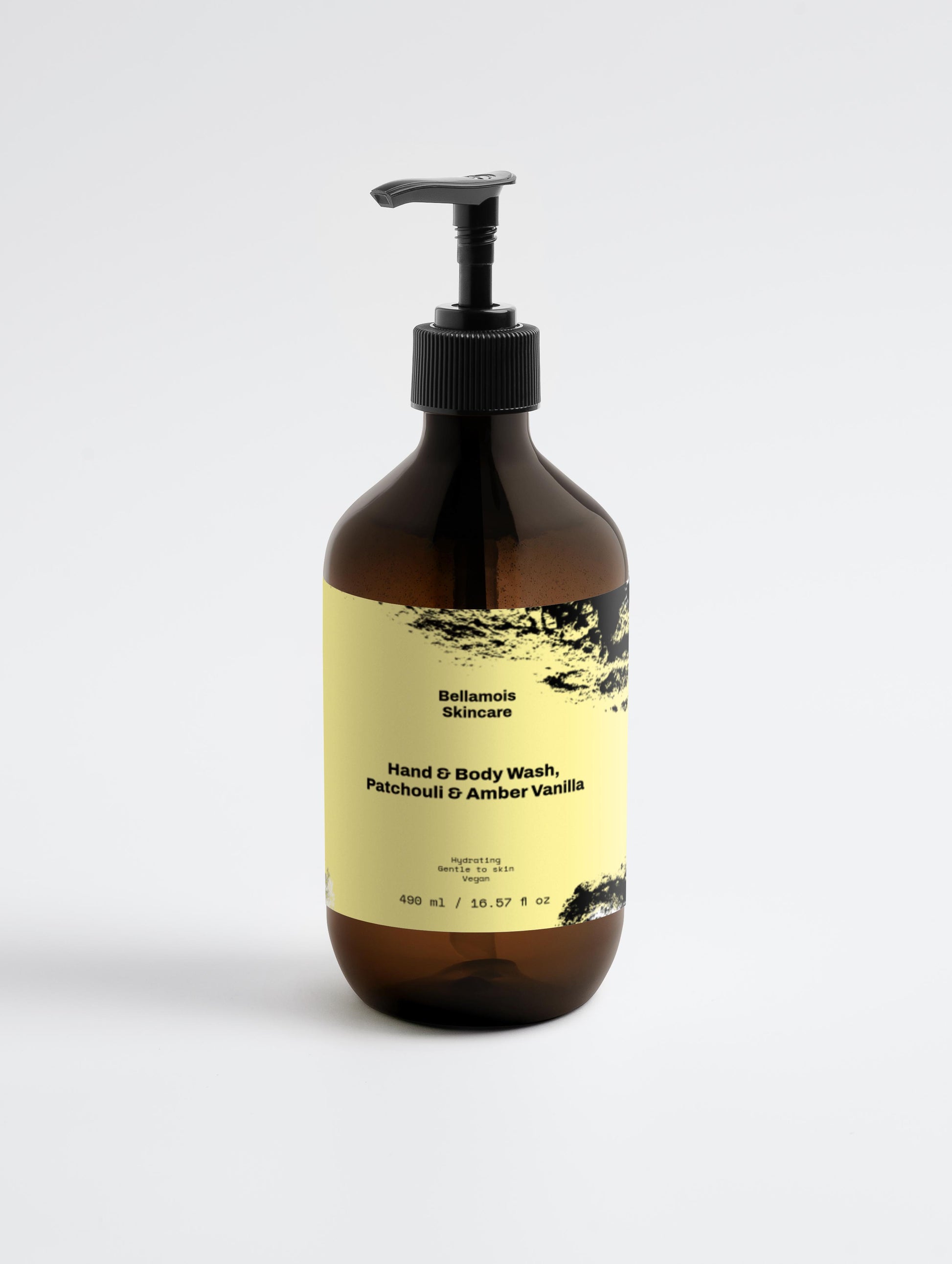 Hand & Body Wash, Patchouli & Amber Vanilla  490 ml